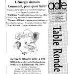 Affiche transition énergétique